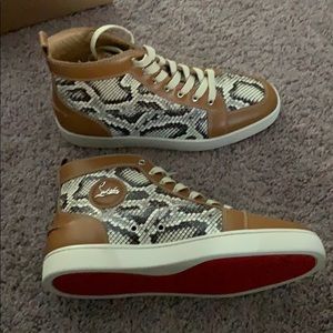 Christian Louboutin Rantus Flat Calf/Watersnake